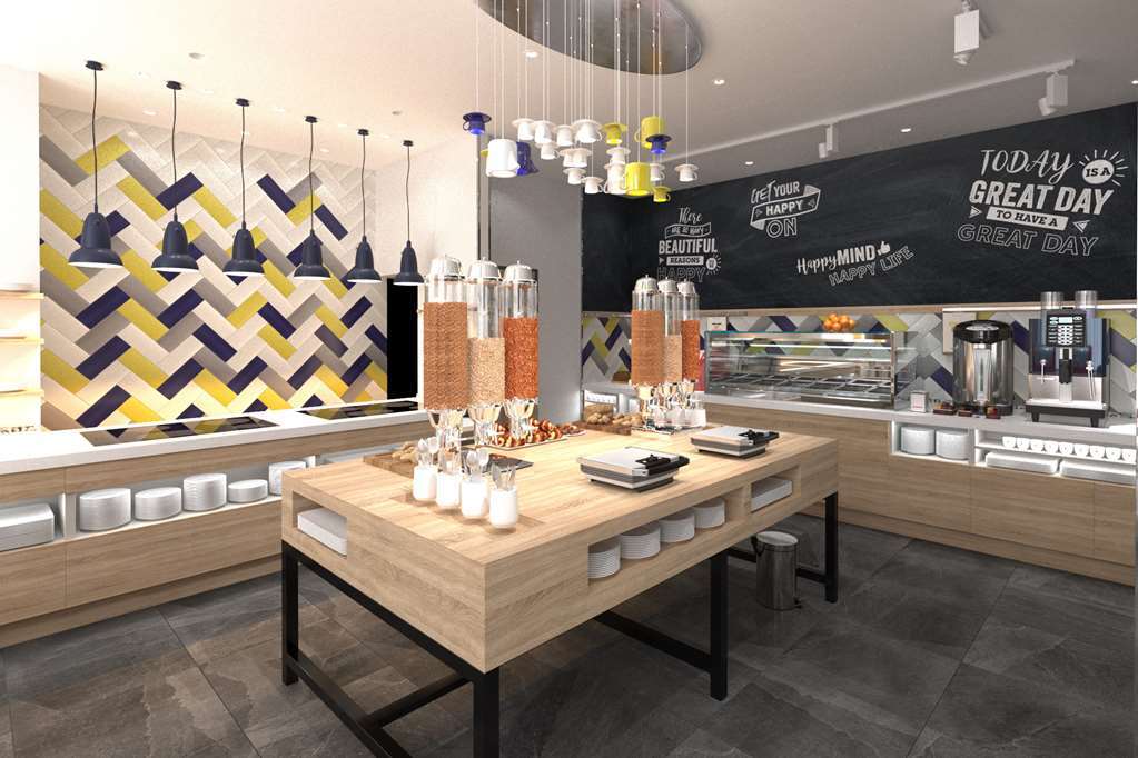 Hotel Hampton By Hilton Brest Restaurant foto
